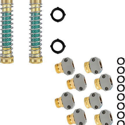 Garden Hose Protector + Garden Hose Repair Kit.