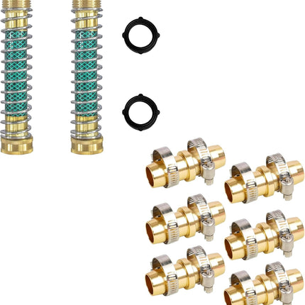 Garden Hose Protector + Garden Hose Repair Kit.