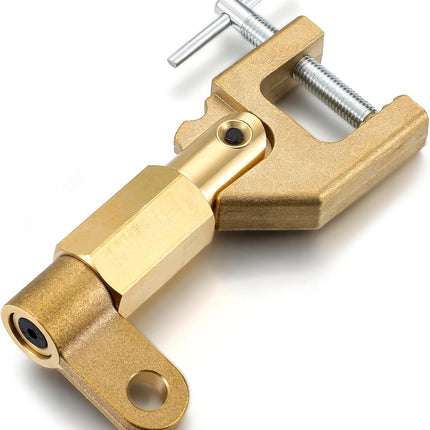 Welding Ground Clamp Brass 0.87kg 600 Amp Ground Clamp Standard Solid Brass Clamps for Industrial Use.