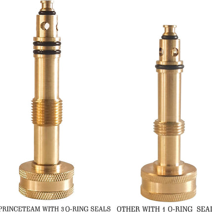 4" Twist Hose Nozzle + 90 Degree Garden Hose Elbow Connectors.