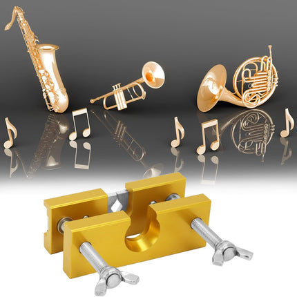 Trumpet Mouthpiece Remover Puller Tool for Brass-Wind Instrument, Gold.