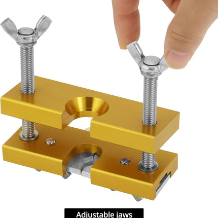 Trumpet Mouthpiece Remover Puller Tool for Brass-Wind Instrument, Gold.