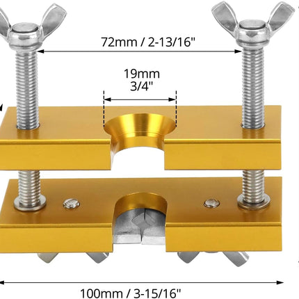 Trumpet Mouthpiece Remover Puller Tool for Brass-Wind Instrument, Gold.