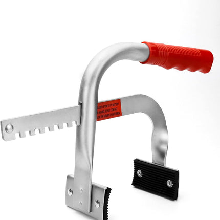 Battery Carrier, Battery Rack with Pads, Adjustable from 5" to 7", for Lifting and Carrying Batteries.