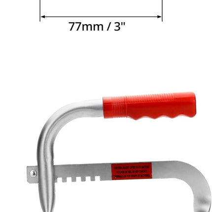Battery Carrier, Battery Rack with Pads, Adjustable from 5" to 7", for Lifting and Carrying Batteries.