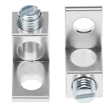 Aluminum Alloy Mechanical Lugs, Terminal Mechanical Lug, Set of 50, Tin Plated with High-Strength Low-Resistance Structure.