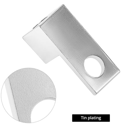 Aluminum Alloy Mechanical Lugs, Terminal Mechanical Lug, Set of 50, Tin Plated with High-Strength Low-Resistance Structure.