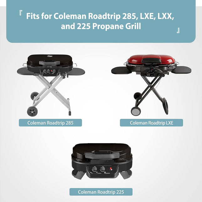 Portable Grill Cover for Coleman Roadtrip 285, LXE, LXX, and 225 Propane Grill, Waterproof PU Coating, Upgraded Material.