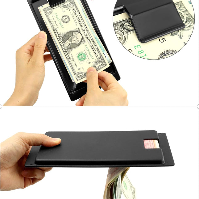 Black Check Holders, 36 Pcs Check Presenters Trays, Check Tip Holder for Receipts, Cash, Credit Cards, Used in Restaurants, Cafes, Bars, Hotels and Dining.