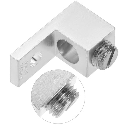 Aluminum Alloy Mechanical Lugs, 25Pcs High-Strength Terminal Mechanical Lug, Screw Size 5/16-24, Compatible with 14 AWG - 2/0 AWG Conductors.