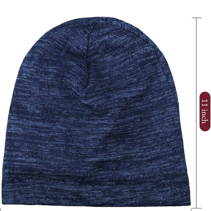 4 Pieces Satin Lined Beanie Cap Satin Sleep Lined Hat Slouchy Beanie Hat Night Silk Hair Cap for Women Men.
