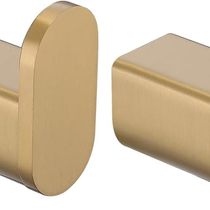 Champagne Bronze Towel Hooks for Bathrooms Wall Mount Coat Hooks SUS304 Stainless Steel Hand Towel Robe Hook.96026-8CB.