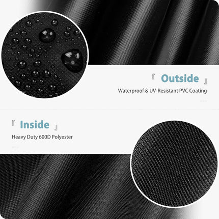 72 Inch Waterproof Cover for Outdoor Grills and Griddles - Compatible with Members Mark, Napoleon Prestige 500, Cuisinart Woodcreek 4-in-1 and More 5-6 Burner Models.