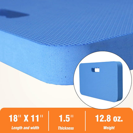 3-Pack Garden Kneeling Pad - For Gardening, Baby Bath, Yoga, Pilates, Exercise, Blue.