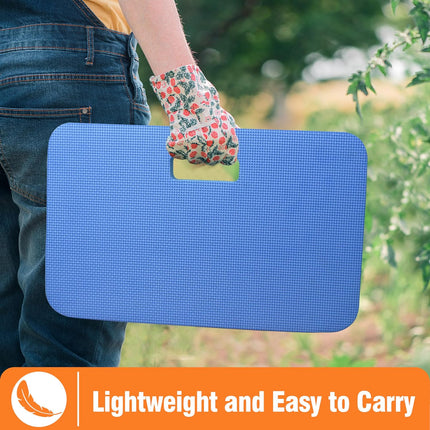 3-Pack Garden Kneeling Pad - For Gardening, Baby Bath, Yoga, Pilates, Exercise, Blue.