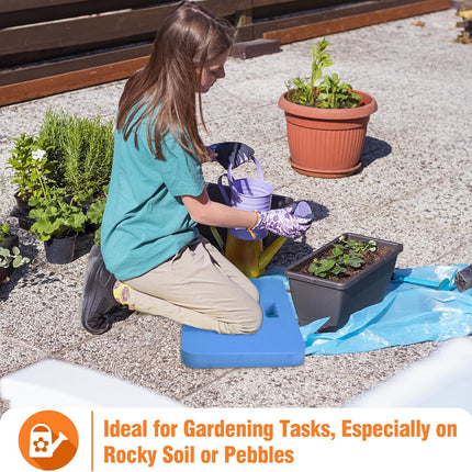3-Pack Garden Kneeling Pad - For Gardening, Baby Bath, Yoga, Pilates, Exercise, Blue.