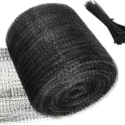 6.8ft x 65ft Anti Bird Netting, Pond Net with 50pcs Cable Ties - Protect Your Garden Vegetables Fruit Plants Ponds.