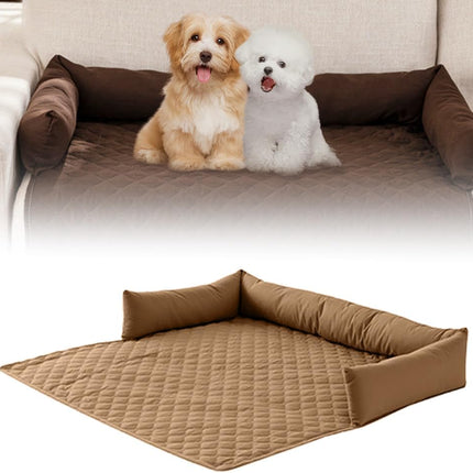 2025 New Cooling Dog Bed, Refresh Durable Machine Washable Cooling Pad for Dogs Cats, Upgrade Portable Dog Cool Bed for Summer Ideal for Indoor Outdoor Use (Khaki, 29.5X29.5'').