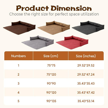 2025 New Cooling Dog Bed, Refresh Durable Machine Washable Cooling Pad for Dogs Cats, Upgrade Portable Dog Cool Bed for Summer Ideal for Indoor Outdoor Use (Khaki, 29.5X29.5'').