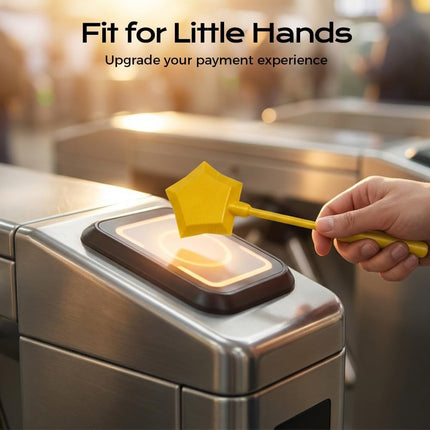 3D Printed Magic Tap to Pay Wand, 2026 Credit Card Wand Digital Star Magic Wand Contactless Payment Card Holder.