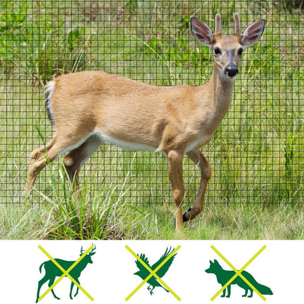 Deer Fence Netting, 7 x 100 Feet Anti Bird Deer Protection Net Reusable Protective Garden Netting for Plants Fruit Trees Vegetables Against Birds and Other Animals.