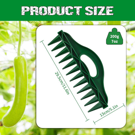 The Row Seeder by  – Handheld Garden Tool for Precise Seed & Seedling Spacing in Rows & Seed Trays – for Vegetables, Flowers & Herbs. Durable & Ergonomic.