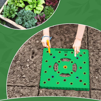Seed Spacer Tool for Square Foot Gardens - Maximize Your Garden Space and minimize Weeds with This Premium Garden Tool.