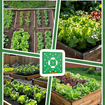 Seed Spacer Tool for Square Foot Gardens - Maximize Your Garden Space and minimize Weeds with This Premium Garden Tool.