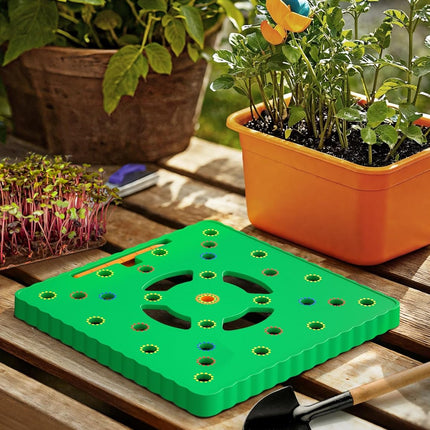 Seed Spacer Tool for Square Foot Gardens - Maximize Your Garden Space and minimize Weeds with This Premium Garden Tool.