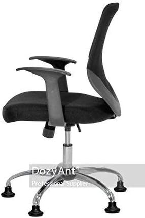 Bell Glides Replacement Office Chair or Stool Swivel Caster Wheels to Fixed Stationary Castors, Low Profile Bell Glides with Soft Rubber Bottom Instead of Self Felt Pads, Chair Feet Wheel Stopper.