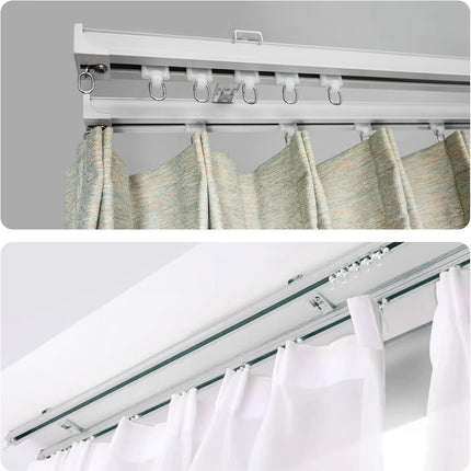 Double Track Bracket White, 10pcs.