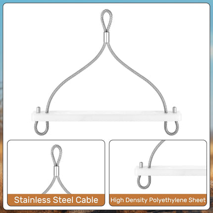 Rabbit Hanger Gambrel for Small Size Animals Rabbit Hanger Hunting Portable Compact Gambrel Hopper Popper Dispatcher for Processing Rabbits and Small Game Raccoon.