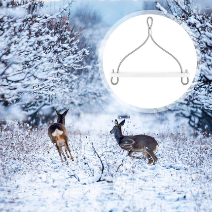 Rabbit Hanger Gambrel for Small Size Animals Rabbit Hanger Hunting Portable Compact Gambrel Hopper Popper Dispatcher for Processing Rabbits and Small Game Raccoon.