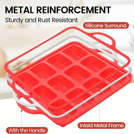 Silicone Muffin Top Pan & Silicone Mini Loaf Pan.