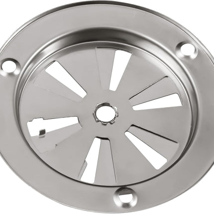 Stainless Steel BBQ Smoker Air Vent - Adjustable Grill Damper for Controlling Airflow - Replacement Parts for Grill and Smoker Vents - 8 Packs.