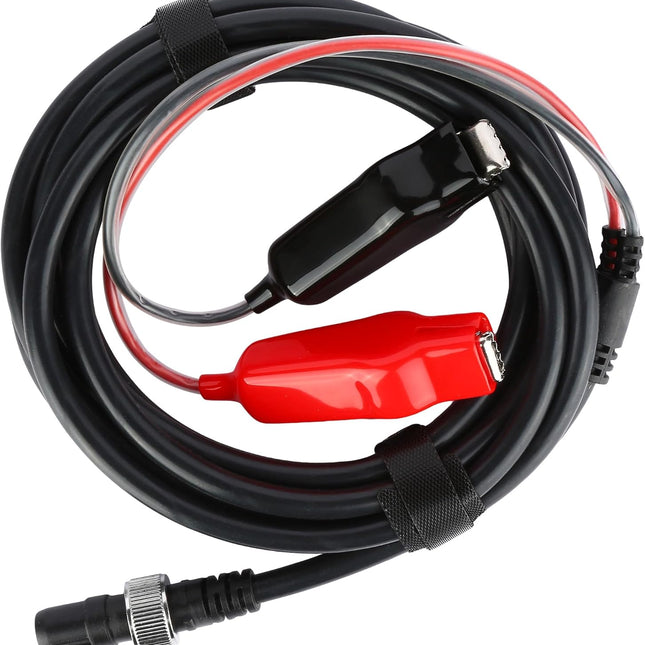 Electric Fishing Reel Power Cord - 10Ft Battery Connection Cable Fits for Daiwa Tanacom 1000 750 500, Seaborg 500MJ, Shimano, BeastMaster, Leobritz, ForceMaster.