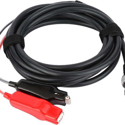 Electric Fishing Reel Power Cord - 10Ft Battery Connection Cable Fits for Daiwa Tanacom 1000 750 500, Seaborg 500MJ, Shimano, BeastMaster, Leobritz, ForceMaster.