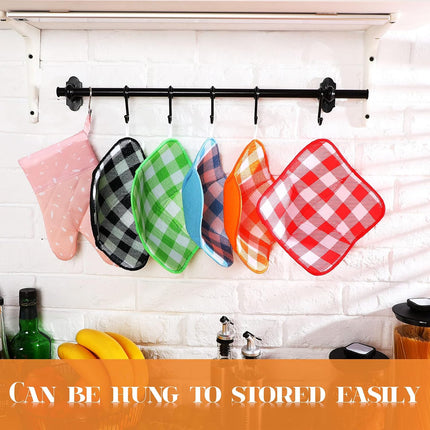 5 Pieces Hot Bowl Holder Microwave Safe Bowl Cozies Multipurpose Heat Proof Plate Holder to Prevent Hand from Heat and Maintain Food Warm (Red, Blue, Green, Yellow, Black).