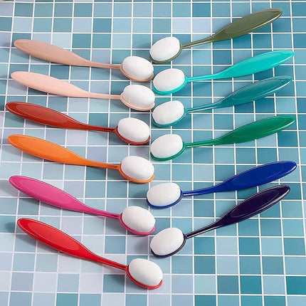 22 Pcs Color Coded Handle Ink Blending Brushes Set Tool Blender for Crafts Card Making（Brush Head Width Size 0.85 Inches）.