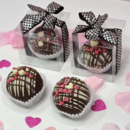 100Pack 3x3x3 Inch Clear Boxes for Hot Chocolate Bomb, Small Gifts, Bakery, Strawberries, Cupcake, Charcuterie, Christmas Party Favors.