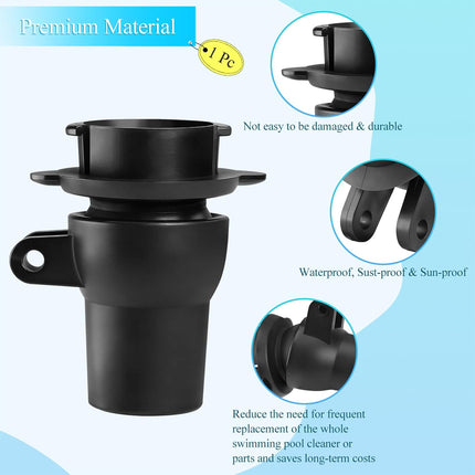 1 Pc GW9012 Pool Cleaner Swivel Kit Assembly Compatible with Great White, Lil Shark, 9000 & GW8000 Above Ground Pool Cleaner and GW9500 In-Ground Pool Cleaner, Automatic Pool Cleaner Replacement Part.