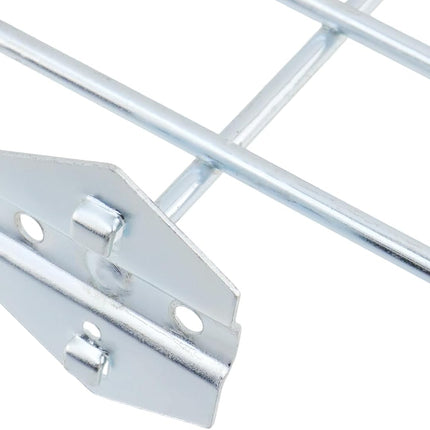 Pegboard Hooks Heavy Duty Metal Steel 3/8" Square Hole Peg Hooks with 6 Bars Suitbale for 1.5" Spaced Pegboards Wall Hooks for Hanging Various Tools - 2pcs.
