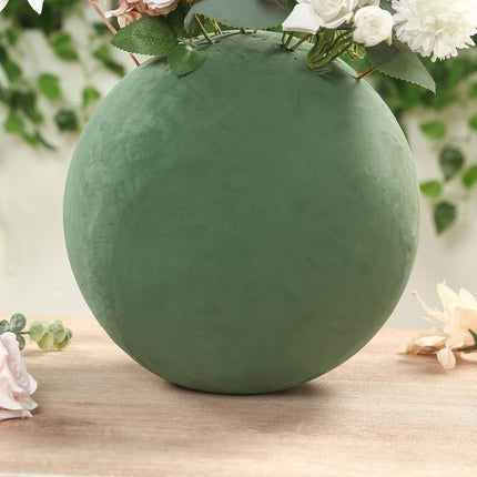 Efavormart Green DIY Flower Arrangements Craft Foam Ball, Smooth Floral Foam Ball 12".