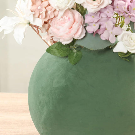 Efavormart Green DIY Flower Arrangements Craft Foam Ball, Smooth Floral Foam Ball 12".