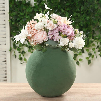 Efavormart Green DIY Flower Arrangements Craft Foam Ball, Smooth Floral Foam Ball 12".