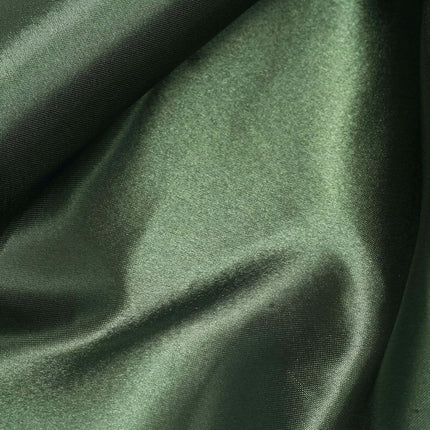 Efavormart 25 Pack | Olive Green Seamless Satin Cloth Dinner Napkins, Wrinkle Resistant | 20"x20".