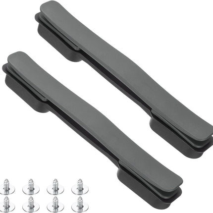 2 Pcs Luggage Handle Replacement 8.5 Inch Suitcase Handle Carry Strap Plastic Pull Handle Grip Luggage Replacement Parts with Screws for Suitcase Box Luggage Case, Dark Grey.