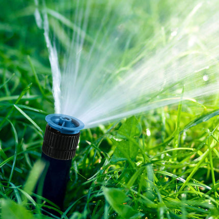 4 Pcs 10 VAN Variable Arc Nozzle Replacement Sprinkler Head Adjustable 360 Degree Rotating Irrigation Pop up Sprinkler Head Compatible with Rainbird, Hunter, Orbit for Garden Lawn.