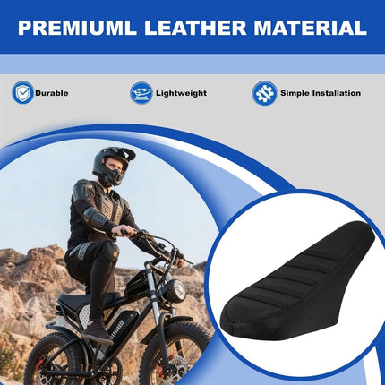 Ridstar Q20 Seat Cover, EBike Seat Cover, Non-Slip Waterproof Leather, Protecting Your Electric Bike Seat, for Ridstar Q20/Q20 Pro Lite.