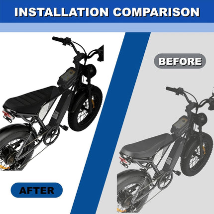 Ridstar Q20 Seat Cover, EBike Seat Cover, Non-Slip Waterproof Leather, Protecting Your Electric Bike Seat, for Ridstar Q20/Q20 Pro Lite.